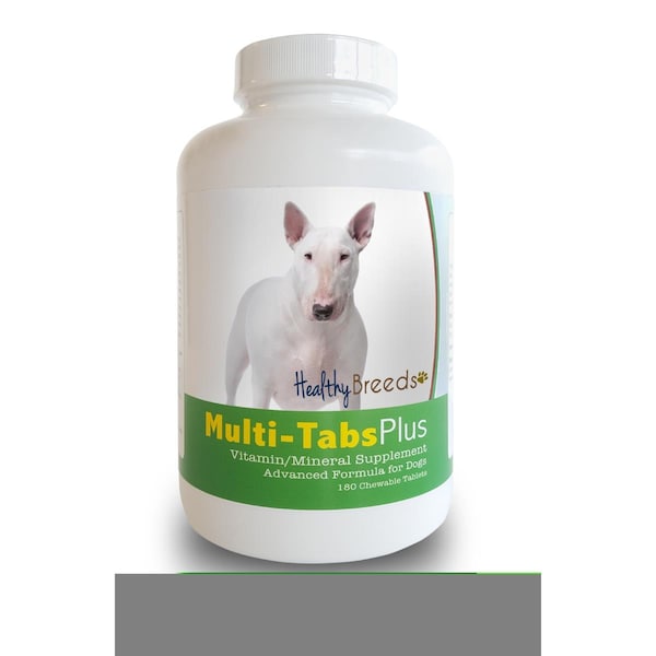 Healthy Breeds Bull Terrier Multi-Tabs Plus Chewable Tablets, 180PK 840235139930 - main